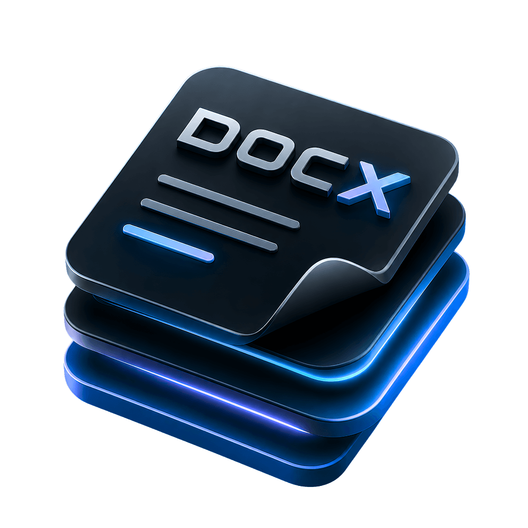 The DocxIntel brand mark, the on-premise document intelligence product built by BizfyLabs